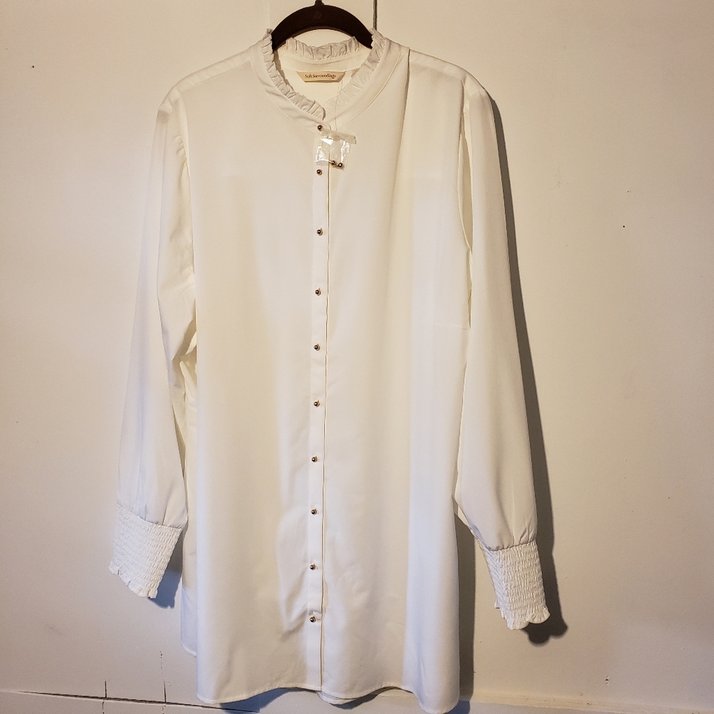 Soft Surroundings button down blouse